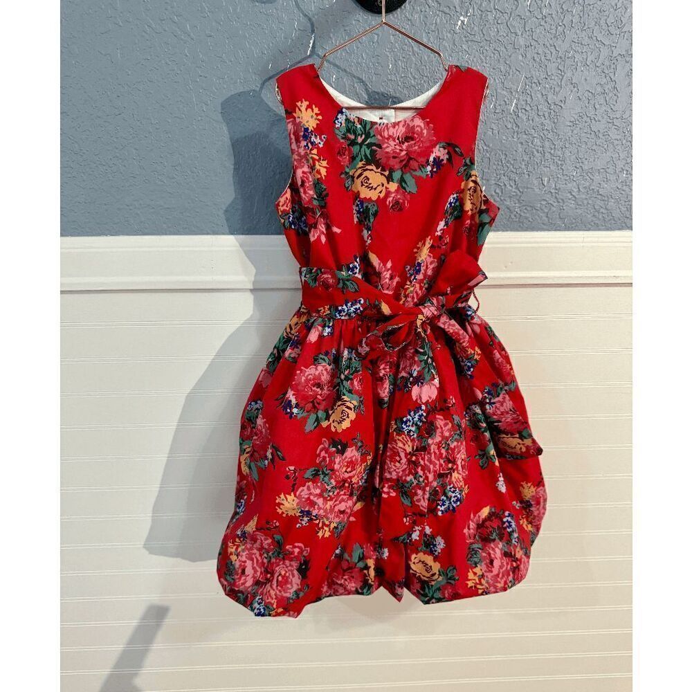 Joe-Ella - Halo Floral Print Bubble Dress